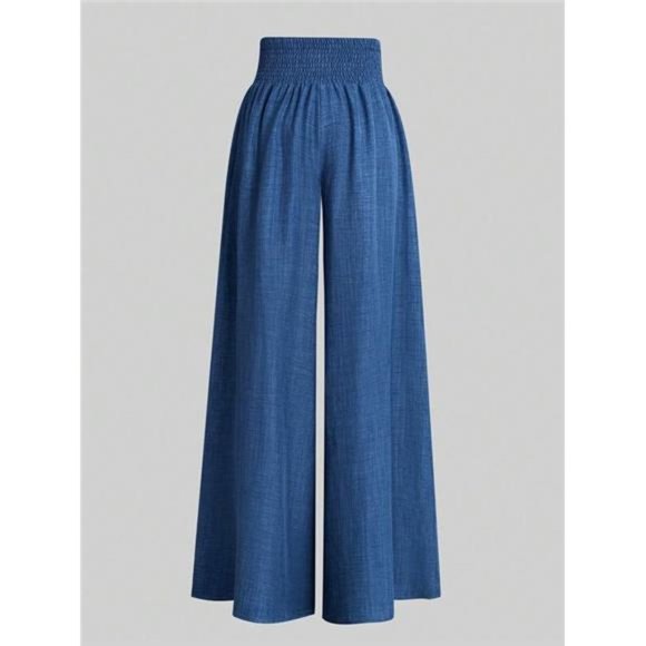 Women's Wide Leg Pants - Picture 2 of 7